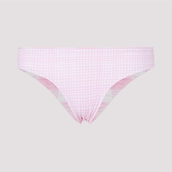 Solid & Striped The Elle  Reversible Bottom Painted Gingham & Mini Grid - Picture 2 of 4